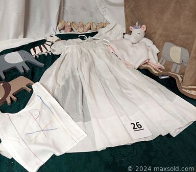 MaxSold Auction: This Charity/Fundraising online auction features framed wall art, crystal bowls, golf clubs, small kitchen appliances, vintage board games, jewelry, vintage manicure set, baptismal gowns, decanter set, Boyd’s Bears, rooster collection, pet products, birdhouses, toys, vintage clogs and much more!