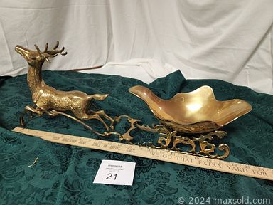 MaxSold Auction: This online auction features baby items, vintage Pyrex, pet products, Eagles apparel, hunting apparel, fishing gear, vintage Madame Alexander dolls, concertina, collector plates, musical carousel horses, handbags, Belleek pottery, cookware, jewelry, vintage pewter figurines, Disney collectibles, toys and much more!