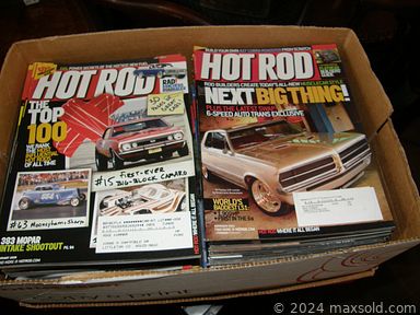 MaxSold Auction: This online auction features Lladro, Hot Wheels, car enthusiast magazines, hand-painted cabinet, board games, Stiffel lamps, crystalware, Spode china, children’s toys, antique bedroom set, MCM buffet and much more!