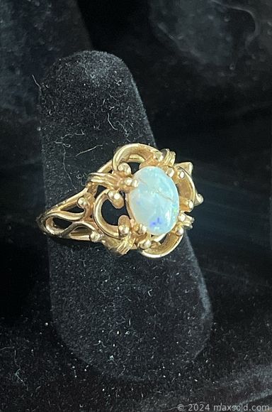 MaxSold Auction: This online auction includes 14k gold rings, 56” LG TV, MCM porch swing, furniture such as wooden TV stand, side tables, dressers, reclining sofa, reclining armchair, and kitchen table with chairs, board games, small kitchen appliances, glassware, office supplies, quilting and sewing supplies, DVDs, LP records and more!