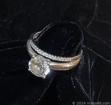 MaxSold Auction: This online auction features diamond wedding set, gemstone jewelry, gold jewelry, vintage cameos, vintage sterling jewelry, costume jewelry, trinket boxes, antique Masonic jewelry, perfume bottle, watches, and much, much, more!!!