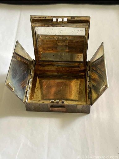 MaxSold Auction: This online auction features armchairs, console table, area rug, vintage jewelry, vintage perfume bottles, art glass, mirrors, Dorothy Lindell vases, vintage Meerschaum pipe, figural porcelain lamps, vintage compacts, Chinoiserie-style secretary desk and much more!