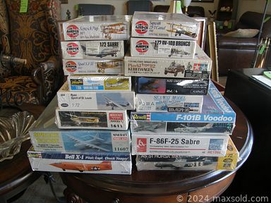 MaxSold Auction: This online auction features furniture such as a boat decor shelf, slingback chairs, granite coffee table, loveseats, bar cabinet, desks, king-size bed frame, armoire, chaise lounge, Broyhill recliner, folding tables, stacking chairs and others, die-cast toy cars, plastic model kits, movies, seasonal dinnerware, clocks, Radio Flyer wagon, luggage, fans, space heater, home health aids, books, Ridgid portable saw, kitchen range hood and much more!