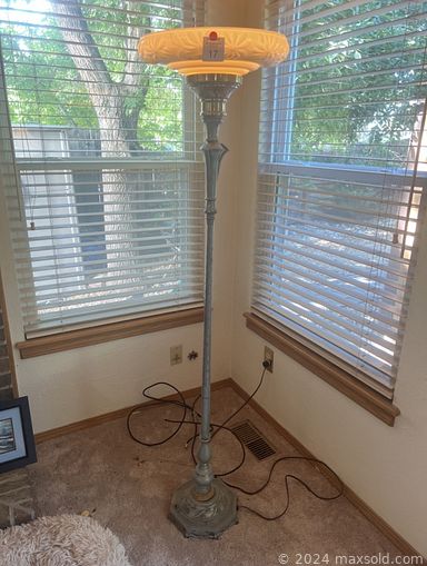 MaxSold Auction: This online auction includes framed artwork, collector plates, furniture such as patio table with chairs, drop leaf cart, expanding breakfast table with chairs, corner desk, dressers, recliners, and Queen Anne highboy, planters, Hoover vacuum, 1920s lamp, 39” Samsung TV, and much more!