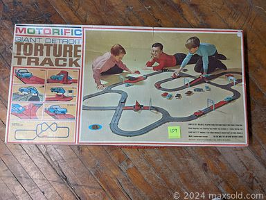 MaxSold Auction: This online auction features comics, vintage model kits, Lego kits, vintage Star Wars collectibles, vintage toys, superheroes action figures, slot car track, board games, video games, Pokemon cards, vintage dolls, Disney collectibles, vintage pastel porcelain gift planters, vintage marionettes, chess set and much more!