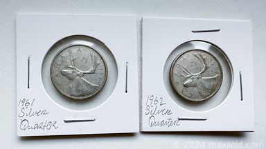 MaxSold Auction: This online auction features vintage jewelry, coins, banknotes, loose gemstones such as amethysts, citrine, peridot, aquamarine, labradorite, opals, moonstones, and much more!