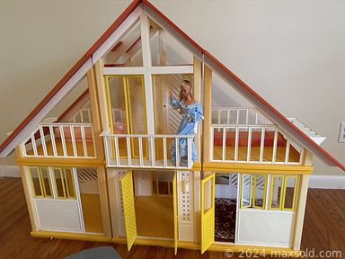 MaxSold Auction: This online auction includes furniture such as an Adirondack glider, patio chairs, chest of drawers, storage cabinet, table and others, organizing bins, vintage Wonder Horse ride on, vintage Fisher Price, Barbies, Cabbage Patch and other dolls, Hot Wheels, Playmobil and other toys, silverplate, pet items, pottery, board games, American Flyer train set, seasonal decor, fans, clothing, shoes, 1970s Canon AE-1 camera, DVDs, tools, hardware, lamps, craft supplies, figurines, books, vintage croquet set, mobility aids and much more!