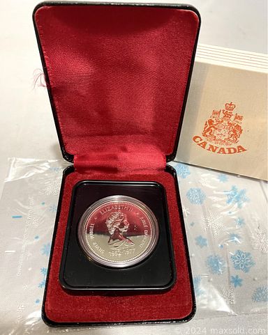 MaxSold Auction: This online auction features US & Canadian uncirculated coins, proof sets, mint sets, and much more!!
