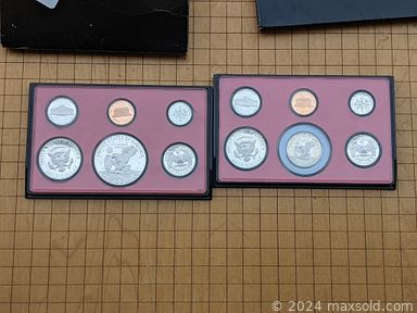 MaxSold Auction: This online auction features coin proof sets, silver coin, gold bars, vintage items such as bookends, bottles, children's books, toys, ephemera, and Alfred Gockel lithograph, original Folk Art painting, art glass, hand tools and much more!