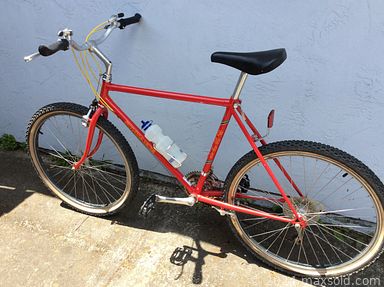 MaxSold Auction: This online auction features a mantle clock, Pyrex bowls, a perfume bottle, a mountain bike, gold earrings, dinnerware bowls, medicine bottles, a watch necklace, an Asian jewelry box, and a jacket with a scarf. It also includes 1999 coins, rings, women\'s shoes, unused postage stamps, Breyer horses, a Bakelite collection, a Ginger jar, posters, and sculpture. Includes Franciscan ware plates, bracelets, coffee table books, purses, brooches, postal scale, earrings, crystal horse figurines, collection of books, etched salad plates, ice buckets with handles, buttons, colored glass pieces, sterling silver ring, ribbons and much more!