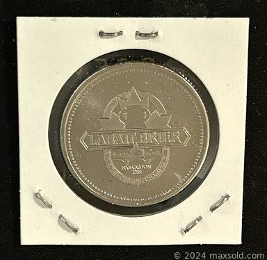 MaxSold Auction: This online auction features coins, banknotes, marbles, novelty teapots, toys, puzzles, Thomas the Train, sports trading cards, guitars, Pokemon cards, mini slot machine, game, Legos, skates, video game systems & games, and much, much, more!!!