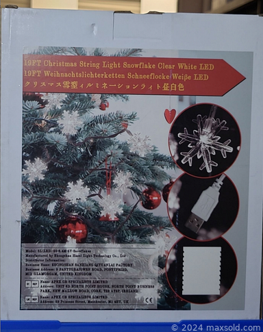 MaxSold Auction: This online auction features glitter Christmas trees, Christmas string lights, space heater, video doorbell, rechargeable hand warmers, earbuds, beauty appliances, smart switches, heated apparel, smartwatch, jeans, Jed North clothing and much more!