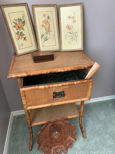 MaxSold Auction: This online auction features Vintage Clothing, Retro Furniture, Yarn, Knitting Machine, Glass Art Kits, Vintage Decorative Tins, Small Kitchen Appliances, Teacup/Saucer Sets, Garden Tools, Patio Chairs, Wade Figurines, Vintage Weller Pottery, Vintage Toys, Hospital Bed, Costume Jewelry and much more!