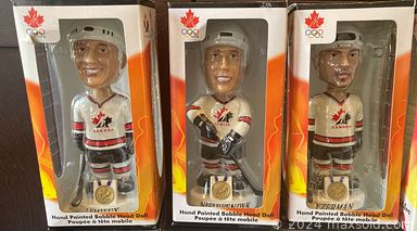MaxSold Auction: This online auction features collectibles such as vintage Barbie doll collection, McFarlane figurines, sports and nonsports trading cards, Hockey Bobbleheads, diecast vehicles, Smurfs figurines, playoff tickets, ticket stubs, puck stand-up coin banks, Vintage Postcards, vintage sport and other magazine, Star Stamps in protective plastics, uncut ticket sheet, Canadian Medallion collection albums, laminated NHL posters, Foreign country coins,  Canadian Hockey Team Coins, Baseball team coins, bank notes, autographed photos, fiction figurines, comics, posters and much more!