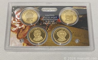 MaxSold Auction: This online auction features coins such as Bicentennial silver sets,  Eisenhower silver dollars, proof sets, mint sets, quarter sets, and much more!