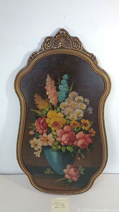 MaxSold Auction: This auction features Vintage Window Panes, a Mid-Century Rockport Wood Bench, a Vintage Travel Case, a Vintage Provincial Stool, Antique Child\'s Chair, 20 Gallon Crock Huge, New Haven Clock, Vintage Wedgwood Plates, Vintage Wooden Chest, Antique Mirrored Dresser, 20th Century Watercolor Painting and much more.