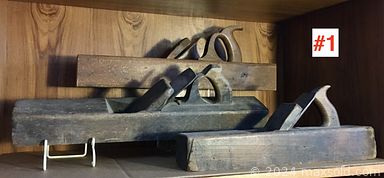 MaxSold Auction: This online auction features woodworking tools such as vintage spokeshave, back saw, fine finish hand saw, antique chisels, antique planes, doweling jigs, cabinet clamps, files and rasps, drill bits, drills, reciprocating saw, spindle sander, mortiser, wood plane and others, assorted antique bottles, amber bottles, microscope, Singer sewing machines, wood advertising boxes, lumber, WWII gas mask case, workshop lights, vintage spectacles, Oscar Mayer pencil case and much more!