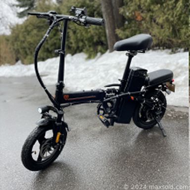 MaxSold Auction: This online auction includes new and refurbished items such as 300W electric bike, Shimano foldable bicycle, Dyson vacuum, inflatable swimming pool, Ballarini cookware, small kitchen appliances, solar lighting, fashion jewelry, and much more!