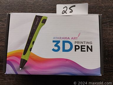 MaxSold Auction: This online auction features items like heated socks, USB chargers, wireless headsets, 3D pens, hand warmers, jackets, electric cigars, fitness trackers, wifi endoscopes, a projector, winter hats and much more!