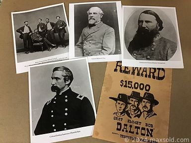 MaxSold Auction: This online auction features speakers, games, comics, vinyl records, new Hotwheels vehicles, Pokemon cards, Magic the Gathering cards, Yugioh cards, Star Wars collectibles, RC car, vintage model kits, vintage periodicals, American Civil War ephemera, Disney collectibles, sports trading cards, WOW cards, toys, and much, much, more!!