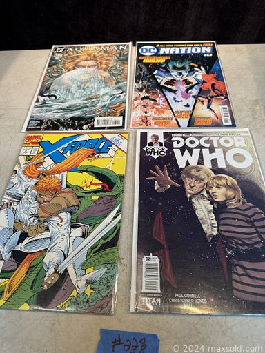 MaxSold Auction: This online auction features comics, action figures, sports trading cards, Magic cards, Pokemon cards, DVDs, art supplies, coin, stamps, TV, games, art pottery, camping tent, office supplies, men’s & women\'s clothing &  shoes, fabric, kid’s books, and much, much, more!!!