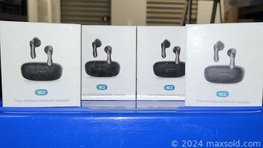 MaxSold Auction: This online auction features glitter Christmas trees, Christmas string lights, space heater, video doorbell, rechargeable hand warmers, earbuds, beauty appliances, smart switches, heated apparel, smartwatch, jeans, Jed North clothing and much more!