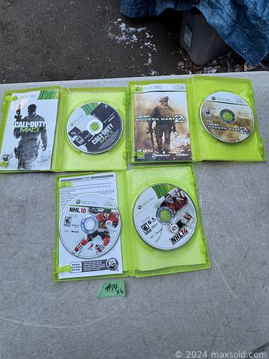 MaxSold Auction: This online auction features hockey gear, desk, video game consoles & games, power tools, laptops, kid\'s books, men’s shoes, antique tools, outerwear, jerseys, small kitchen appliances, sports trading cards, Pokemon cards, comics, toys, vintage American girl dolls, games, DVDs, Wade whimsies, and much, much, more!!!