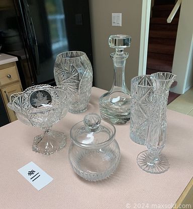 MaxSold Auction: This online auction features sofa & loveseat, art pottery, framed wall art, figurines, teacup/saucer sets, small kitchen appliances, decorative plates, art supplies, vanity, collector plates & spoons, oak bedroom furniture, stein, shelving units, vintage roll top desk, TV, vinyl records, wine making supplies, power & hand tools, ping pong table, mini-fridge, musical instruments, camping gear, golf clubs, sewing machines, jewelry and much more!