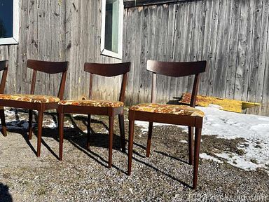 MaxSold Auction: This online auction features items such as Vintage Plates, Pyrex Mugs, Wall Mirror, Assorted vintage, Brunswick Side Table, Walnut chairs, Melmac Dish lot, Radio Flyer Rocking horse, Mid-century lighting, Bowls, Country Vintage Records, Vintage salt pepper shakers, Midcentury Hand Vase Planter and much more!