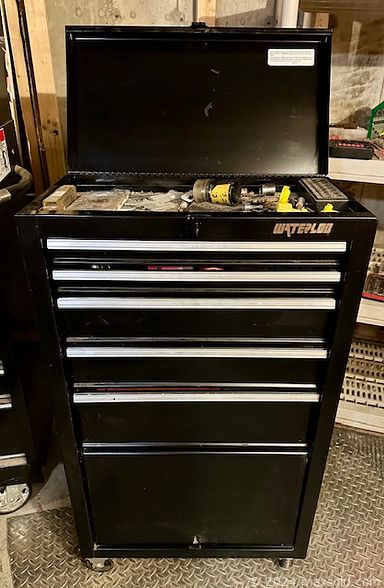 MaxSold Auction: This online auction includes a DuroMax generator, Ariens snowblower, camping supplies, Jobmaster cabinet, power tools, hand tools, hardware, ladders, yard tools, Maytag washer and dryer, sporting goods, recumbent bike, glassware, kitchenware, ceiling fan, vintage board games, toy cars, CDs, Frigidaire portable AC, Charbroil grill, lamps, Rogers flatware, furniture such as MCM bar stools, picnic table, benches, Waterloo tool tower, club chair and much more!