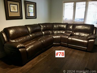 MaxSold Auction: This online auction includes furniture such as an antique dining room table, leather sofa with recliners, chairs, walnut tea wagon, antique sideboard, banquet table, chrome chairs, Art Deco drawer stand, Victorian settee, pressback chairs, chaise lounge and others, portable scaffolding, spray foam equipment, shop vac, stair rails, tools, kitchenware, small kitchen appliances, Italian glass lanterns, MCM hooked wall hanging, vintage comics, books, games, bicycles, wall art and many more!