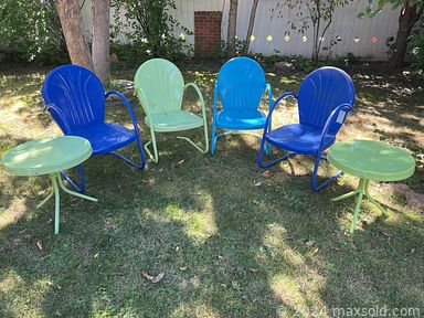 MaxSold Auction: This online auction features drafting table, area rugs, outdoor furniture, air compressor, washer, dryer, ladders, stove, refrigerator, camera & lenses, dishwasher, and much more!