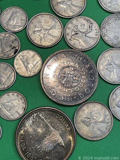 MaxSold Auction: This online auction features Royal Doulton figurines, vintage Wedgewood Jasperware, art glass, vintage Majong tiles, Lladro figurines, coins, vintage postcards, vintage watches, framed artwork, vintage guitar, vintage books, teacup/saucer sets, studio pottery, Hoselton sculptures, pram, cedar chest, stamps, area rugs, diamond rings and much more!