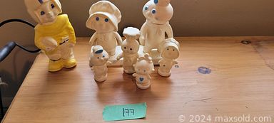 MaxSold Auction: This online auction features antique cast irons, crafting supplies such as stamps, fabrics, lace, inks, paints, card-making supplies, jewelry-making supplies and others, shelving unit, paper shredder, metal cooler, books, miniatures, plushies, vintage games, toys, Kewpie and Barbie dolls, other vintage dolls, DVDs, VHS, holiday crafting supplies and much more!