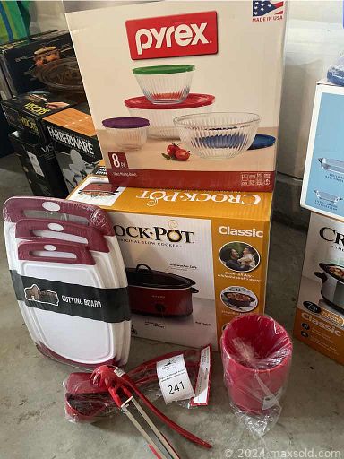 MaxSold Auction: This online auction features NIB Small Kitchen Appliances, Sewing Machine, NIB Small Refrigerator, New Kitchen Bakeware & Gadgets, Chest Freezer, Board Games, Judaica, Treadmill, Art Auction Catalogs, Samovars, Camping Gear, Men's Hats, Ethnic Kutas, Mandir Hindu Temples, Lederhosen, Toys, Chinese Calligraphy Brushes, Knitting & Jewellery Making Supplies, Digital Piano and much more!