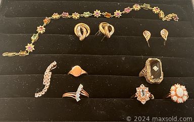 MaxSold Auction: This online auction features furniture such as a La-Z-Boy sofa, recliner, patio set, mirrored dresser, brass headboard, armchair, bedframe, lighted display cabinet, Kindel china cabinet, buffet and others, wool rugs, cleaning supplies, Radio Flyer wagon, china, kitchenware, clothing, Sango Fairbanks dish set, lamps, MCM C. Jere brass wall art, jewelry, bath accessories, clothing, linens, sewing supplies, home hardware and much more!