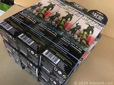 MaxSold Auction: This online auction features vintage video discs, DVDs, Lps, die-cast, vintage camera and lens, movie posters, Bosson heads, Heroclix figures, dice, storage cases, belts, comic books, Marilyn Monroe and other books, Wayne Gretzky cards, Magic the Gathering cards, Panasonic walkman and much more!