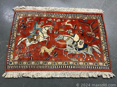 MaxSold Auction: This online auction includes Aynsley and other china, jewelry, accessories, wool rugs, candelabra, light fixtures, lamps, blue and white ceramics, Royal family memorabilia, vases, Rogers silverplate cutlery, furniture such as chairs, bar stools, stools, wood table and much more!