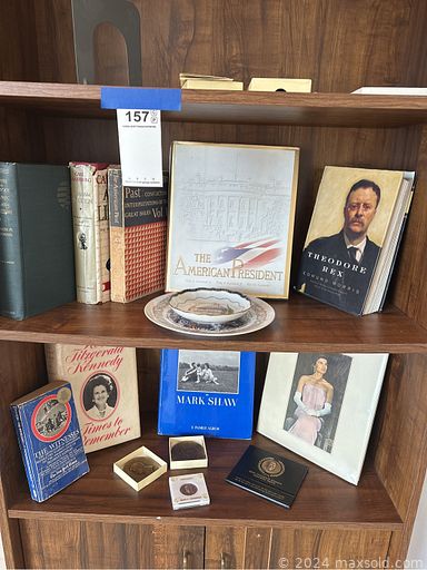 MaxSold Auction: This online auction features Herman Miller tables & armchairs, teak coffee table, collector plates, antique oak dresser, yard tools, small kitchen appliances, pet products, bicycle, TV, vintage dresser, vintage games, exercise equipment, stamps, office supplies, power & hand tools,  and much more!