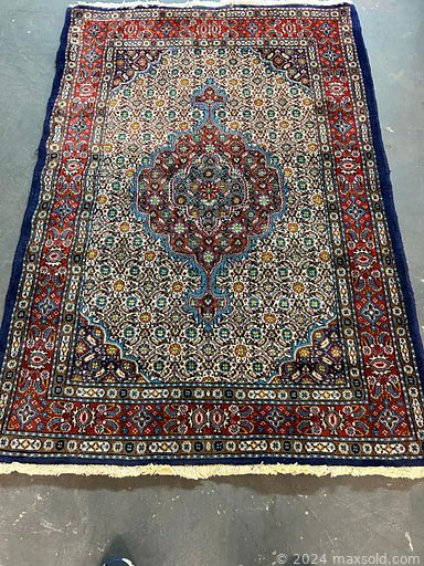 MaxSold Auction: This online auction includes accent chairs, Wedgwood, Royal Doulton and other china, Murano and other glassware, Qianlong figurine, crystalware, ceramic masks, rugs, magazine rack and much more!