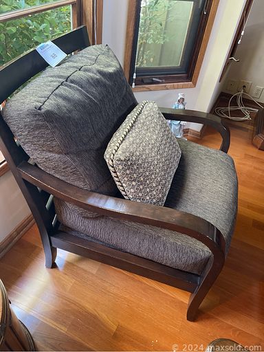 MaxSold Auction: This online auction includes 50” Sony TV, signed wall art, GE refrigerator, furniture such as sectional sofa, leather chair, walnut buffet, accent chairs and hardwood desks, DVDs, decor pieces, area rugs, small kitchen appliances, dinnerware, lamps, Yamaha stereo, silver plate, camera equipment, art supplies, snooker table, golf clubs, and much more!