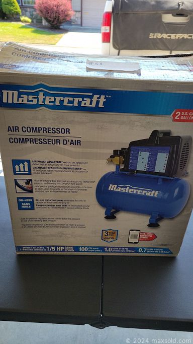 MaxSold Auction: This online auction features vinyl records, sewing machine, games, vintage ashtrays, decorative plates, art glass, air compressor, fishing gear, small kitchen appliances, beer steins, glass dining table, stamps, shot glass collection, TV, camping gear, patio furniture, power & hand tools, yard tools, and much, much, more!!!