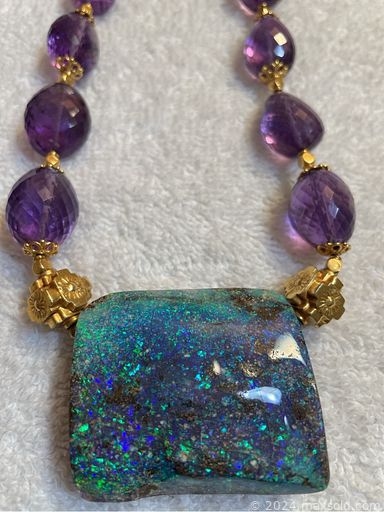 MaxSold Auction: This online auction features coins, jewelry-making & gifting supplies, statement necklaces, anklets, unfinished jewelry pieces, sterling earrings, Navajo sterling jewelry, bolo ties, boulder opal necklaces, costume jewelry, Buddha necklaces, watch, loose gemstones, dangle earrings, Indian style jewelry, and much, much, more!!!