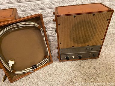 MaxSold Auction: This online auction features orthophonic player, area rug, vintage cabinet record player, coins, vintage reproduction cast iron banks, vintage bottles, art glass, depression glass, vintage tins, antique mantle clocks, antique chest of drawers, chair lift, vintage wind turbines, power & hand tools, antique pinball machines, antique slot machines, watches, and much, much, more!!!