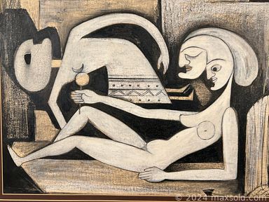 MaxSold Auction: This online auction includes pictures, prints, watercolor painting, canvas paintings, lithograph, mixed media artwork, Kazak carpet runner, wool rugs and much more!