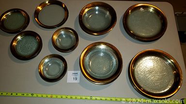 MaxSold Auction: This online auction features furniture, collectibles, electronics, glassware, prints, lamp, pens, travel and cookbooks, Annie Glass Gold Roman, patio, Corningware,  plastic cabinets, Leon Applebaum Lava Bowl Glass Art, AeroPilates, ceramic ware, coffee mugs, Navajo vases, Cuisinart Food Processor, bakeware, Electrical Supplies, pressure washer, bags and wallet, men\'s jacket, footwear, tools and much more!