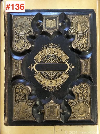 MaxSold Auction: This online auction features Birks sterling items, antique cutlery rests, Wedgwood \'Jasperware\' items, antique \'EAPG\' pickle cruet, candlesticks, Paragon - Royal Winton chintz - Aynsley teacups & saucers, MCM pitcher, stainless flatware, Silsal carved art pottery, antique Dutch clock, antique binoculars, vintage camera, brass bookends, souvenir totems,  Germany - concertina accordion, vintage glassware, vintage costume jewelry,  Villeroy & Boch dinner set, Italian pottery, antique carnival glass, antique bible, silver plated items and much more.