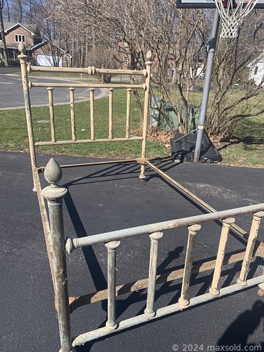 MaxSold Auction: This online auction features silver plate, pottery, furniture such as Ethan Allen wing chair, credenza cabinets, and side tables, PC accessories, lamps, sewing supplies, home decor, handbags, Lego, shelving systems and much more!