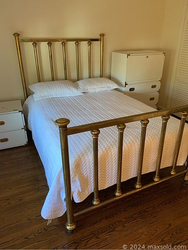 MaxSold Auction: This online auction features Roseville vase, steins, Toby jug, vintage dolls, pewter plates, vintage books, a wooden desk, area rugs, antique brass bed, toys, milk glass, board games, puzzles, 4-poster bed, and much more!