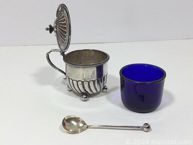 MaxSold Auction: This online auction features vintage cameos, costume jewelry, thimble collection, crocks, art glass, insulators, collectibles spoons, vintage clocks, teacup/saucer sets, cranberry glass, beer steins, decorative planters, horse brass, carnival glass, art pottery, spinning wheel, antique irons, oil lamps, original art, vintage wicker rocker, wood stove, chain saw, snow blower, tools, and much more!!